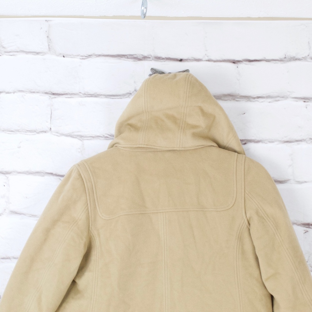 LL Bean Camel Lambswool Woman’s Coat Size M Petite - Picture 5 of 8